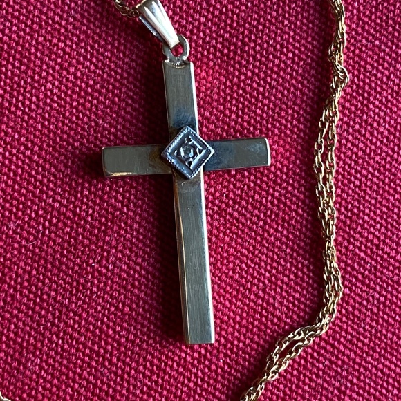 A&Z Hayward I Cross Necklace I 1/10 14K GF - Picture 11 of 15